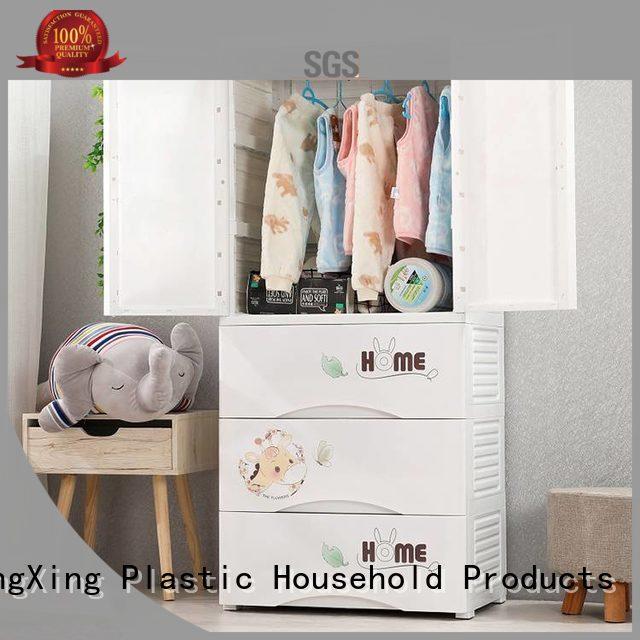 HongXing practical plastic cupboard for clothes certifications for living room