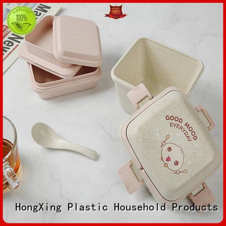 HongXing great practicality bento style lunch boxes for adults plastic for stocking fruit
