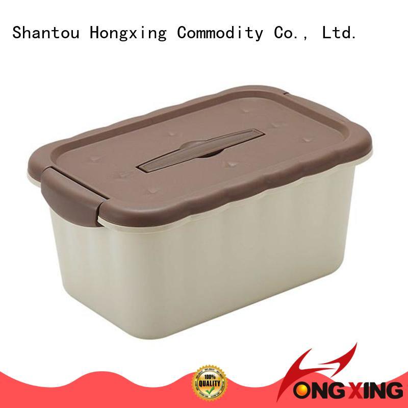 HongXing health plastic storage box good design for cookie