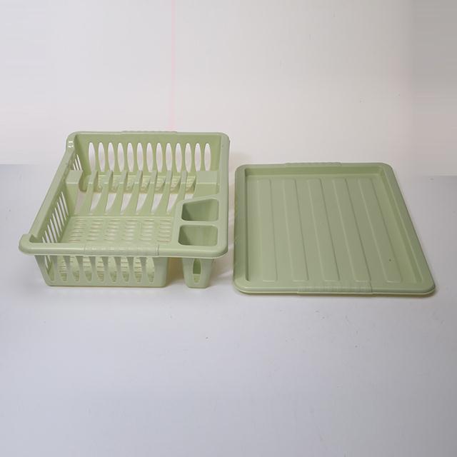 PP material plastic kitchen dishes and bowls and cutlery drain washing holder rack&plastic dish drying rack
