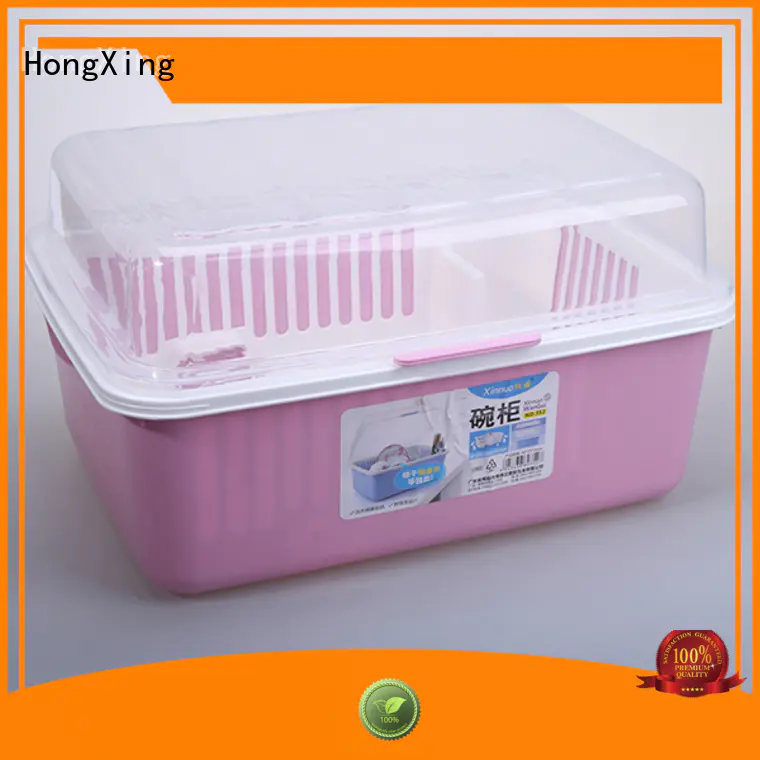 HX0017424 Plastic Dish drainer Holder with Strainer and Lid