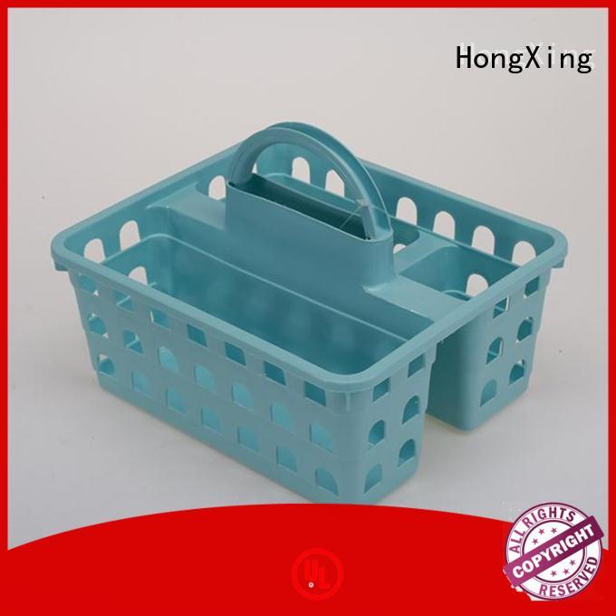 HongXing different colors plastic laundry basket with lid with affordable price for storage clothes