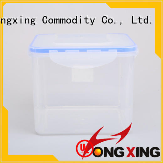 HongXing safe plastic containers with lids for cookie