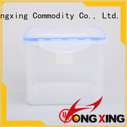 HongXing safe plastic containers with lids for cookie