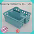 HongXing different styles plastic basket with handle with good quality for storage clothes