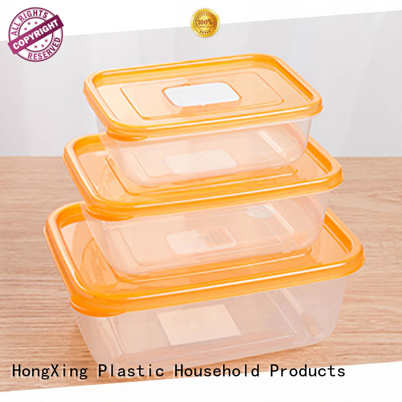 HongXing compartments food grade plastic containers  manufacturer for cookie
