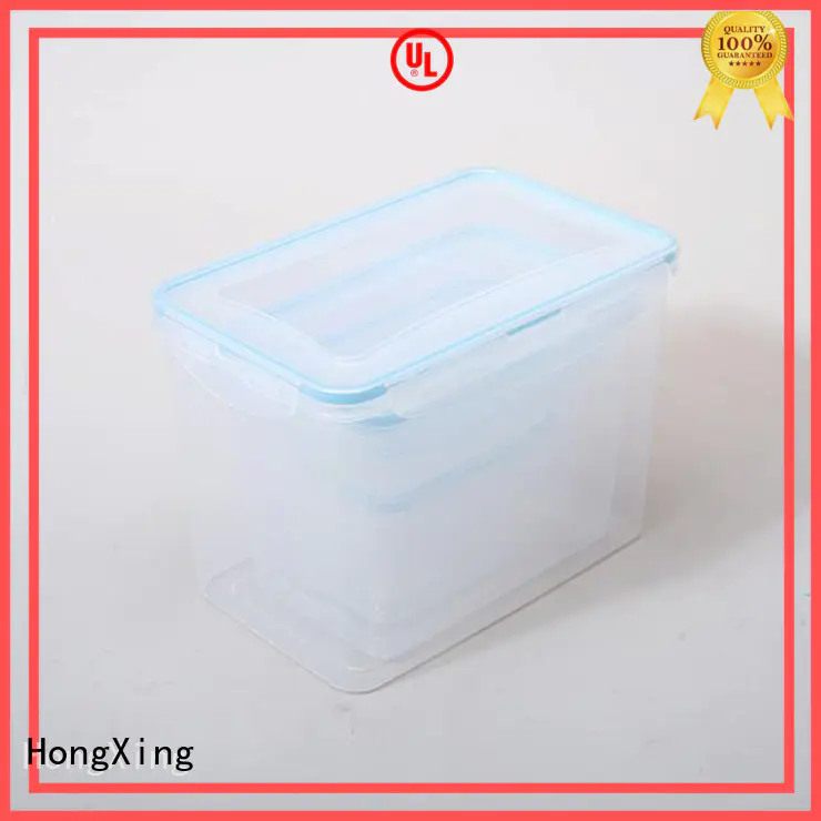 food airtight plastic containers factory price for salad HongXing