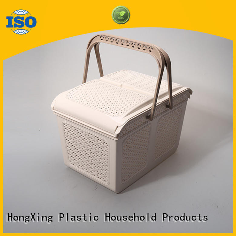 HongXing 100% leak-proof plastic mesh storage baskets with reasonable structure