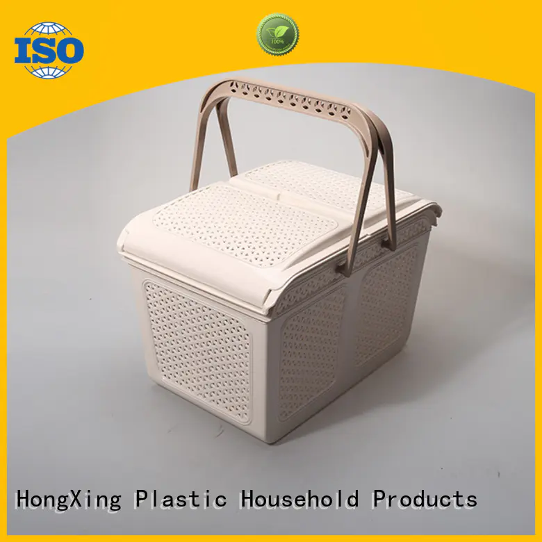 HongXing 100% leak-proof plastic mesh storage baskets with reasonable structure