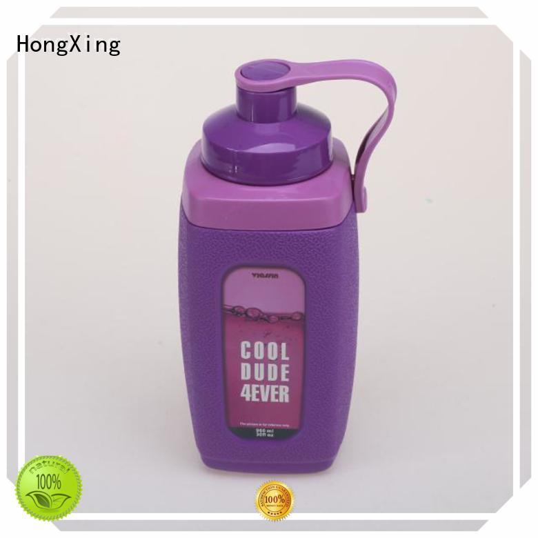 HongXing square childrens plastic water bottles long-term-use for teacher