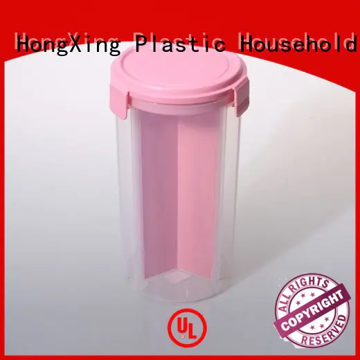 square plastic food containers material for snack HongXing