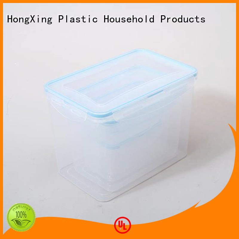 plastic kitchen storage containers nested saving sugar HongXing