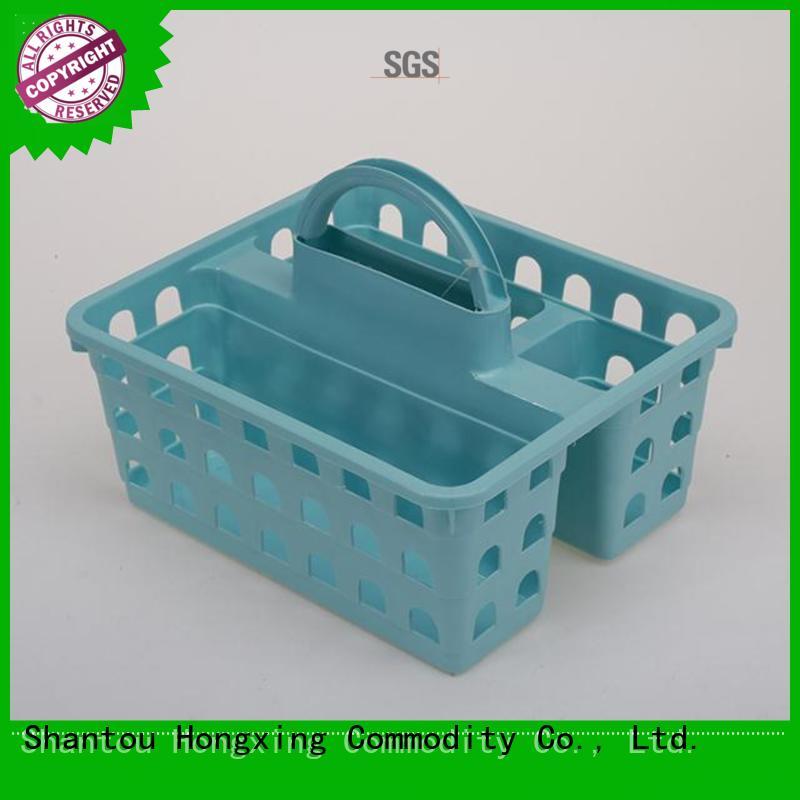 plastic laundry basket with handles handle for storage jars HongXing