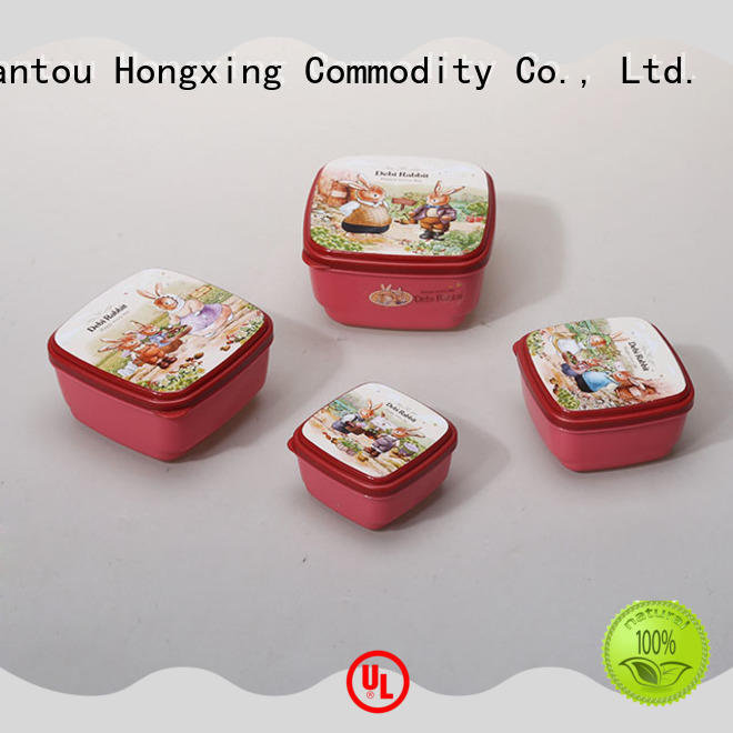 sizes plastic airtight container material for sandwich HongXing