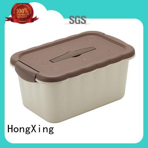 plastic storage boxes with wheels container for bread HongXing