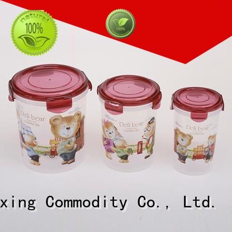 airtight storage container set microwavable for cookie HongXing