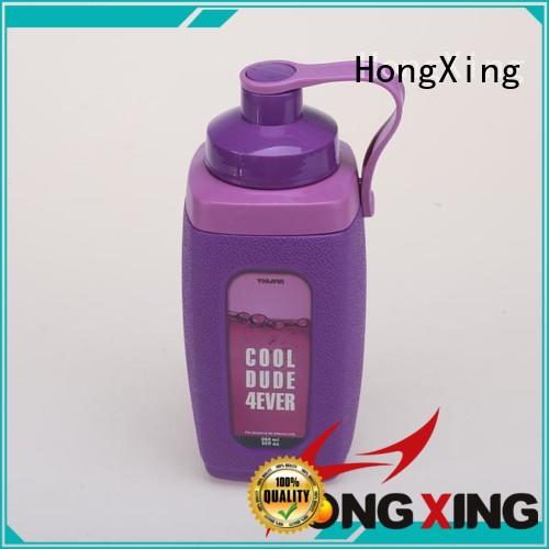 960ML PP material square plastic sporty water&plastic drink bottle with handle