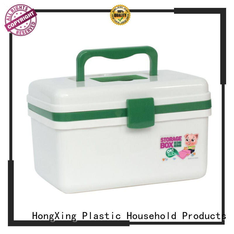 different printing plastic tool box with compartments with affordable price in different layers