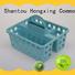 HongXing different sizes plastic basket with handle comfy for storage toys