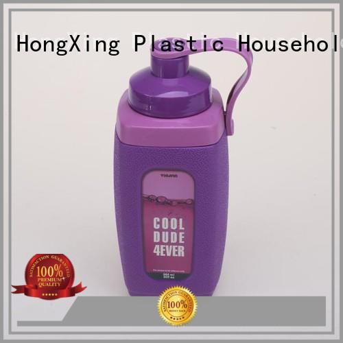 waterplastic sports plastic water bottle long-term-use for workers HongXing