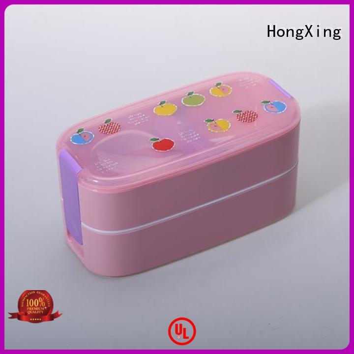 HongXing great practicality compartment bento lunch box great practicality for sandwich