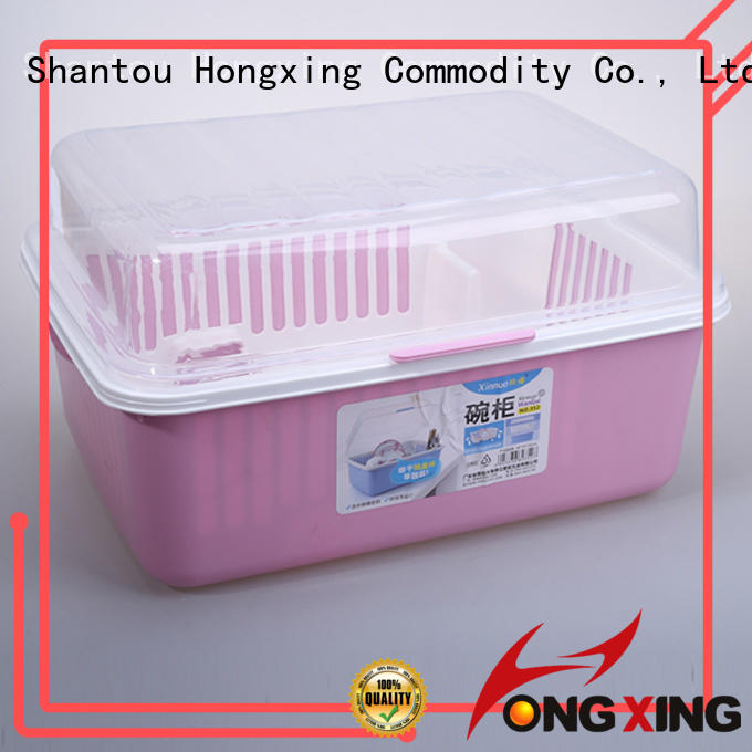 HongXing plastic household items factory to store dishes