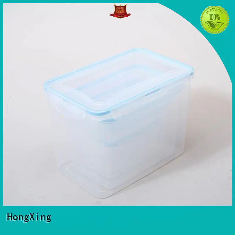 HongXing 100% airtight plastic food storage containers litres for rice