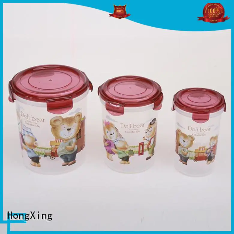 HongXing container airtight plastic storage containers directly sale for candy