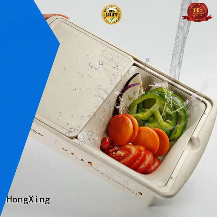 HongXing non-porous plastic kitchen accessories colander to store fruits