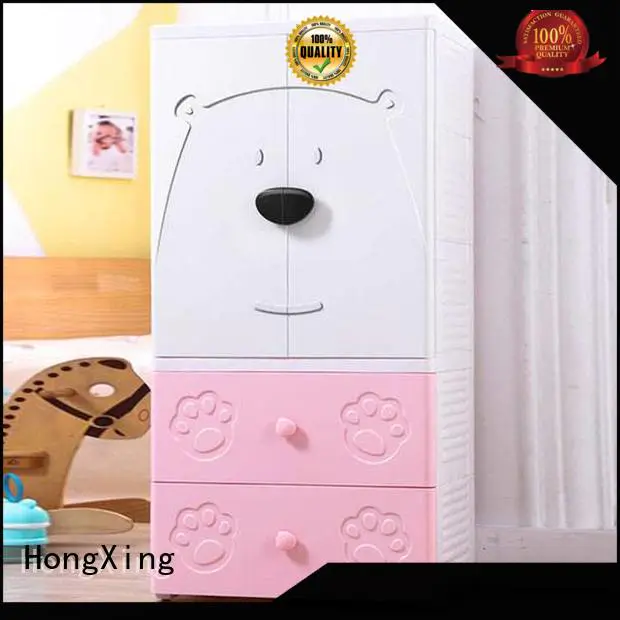 HongXing double plastic cupboard for living room