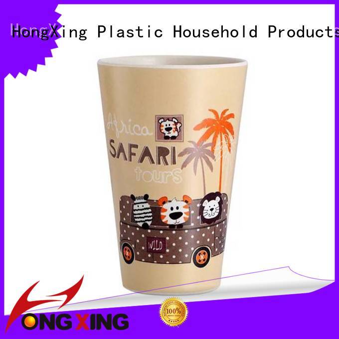 safety plastic mug cartoon bulk production for home juice