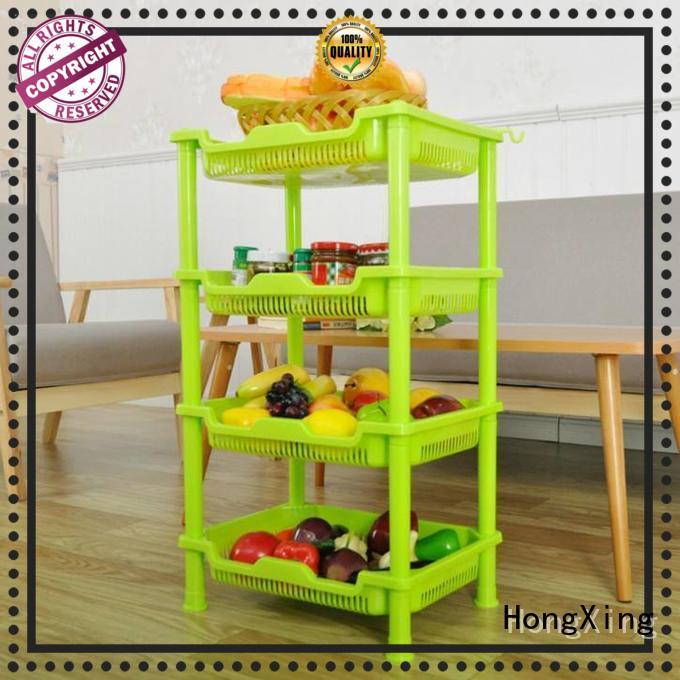 HongXing shelf plastic racks for storage from manufacturer for kitchen squeezer