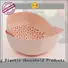 HongXing cutting kitchen strainer basket in different color to store fruits