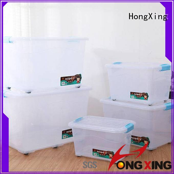 HongXing clear container box plastic stable performance for vegetable
