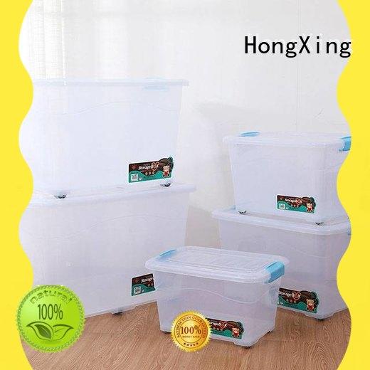 HongXing rectangle plastic storage containers for sale good design for snack