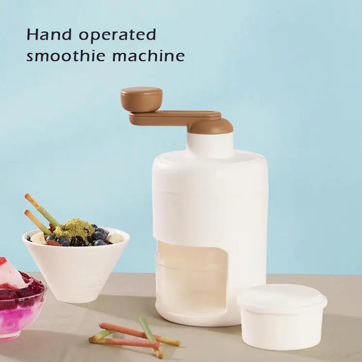 Turn Your Kitchen into an Ice Cream Paradise with the Hand-Crank Ice Shaver