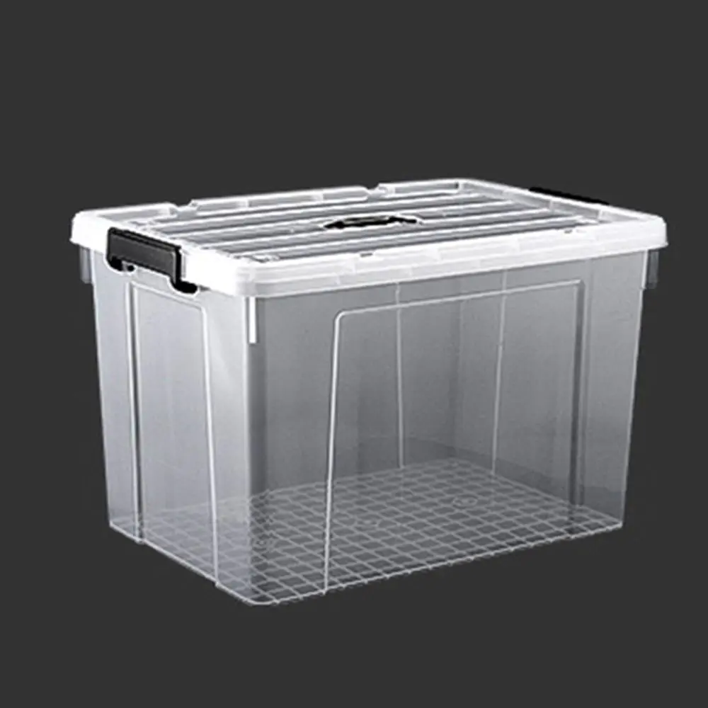Clear and Organized - Introducing our New Transparent Plastic Storage Boxes!
