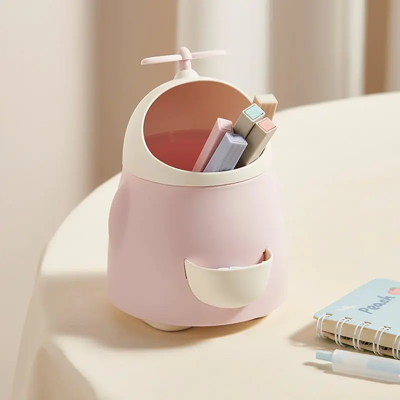 Charming Cartoon Shaped Pen Holders, Two Options for Red And Pink