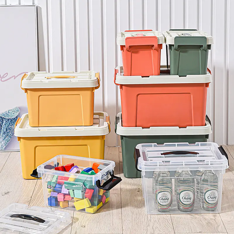 Plastic Storage Box, Household Clothing and Toy Storage Box