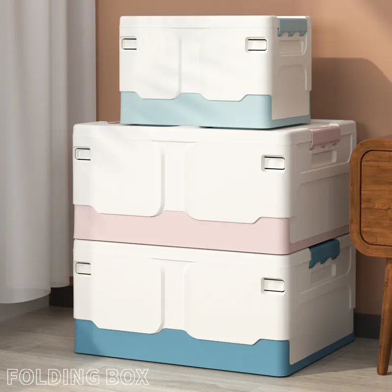 Foldable Storage Box, Large Book and Stationery Storage Box