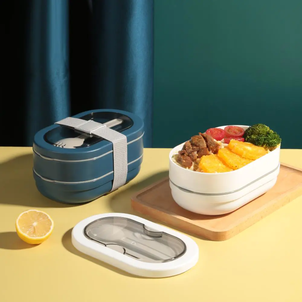 Professional Simple Light Food Binding Lunch Box (Oval) Supplier-HongXing