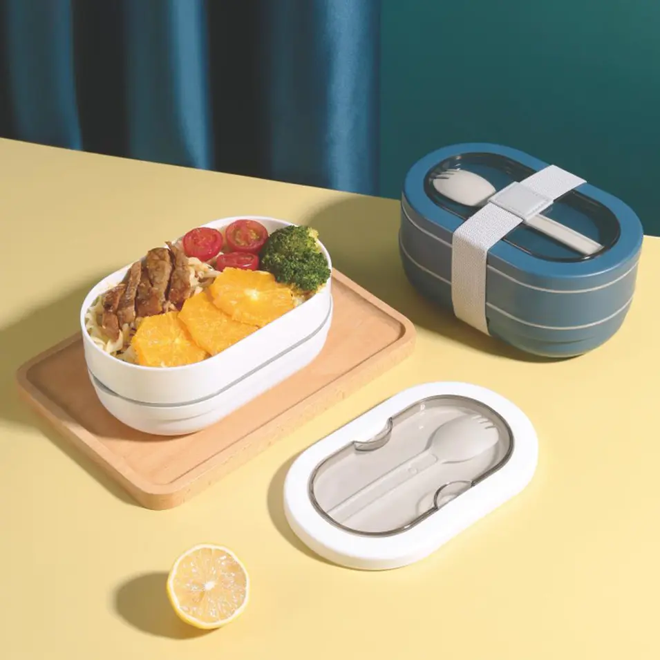 Professional Simple Light Food Binding Lunch Box (Oval) Supplier-HongXing