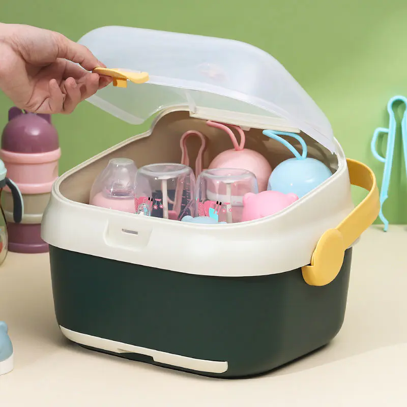 Large Capacity, Cute Baby Water Bottle Storage Box