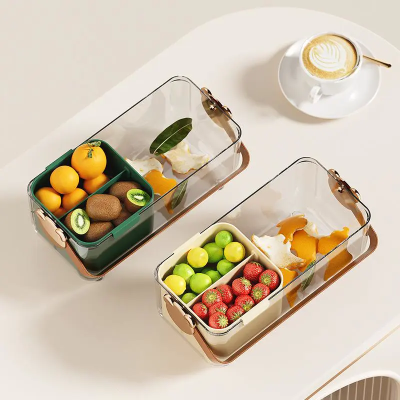 Living Room Dining Table Fruit Tray, Small Storage Basket