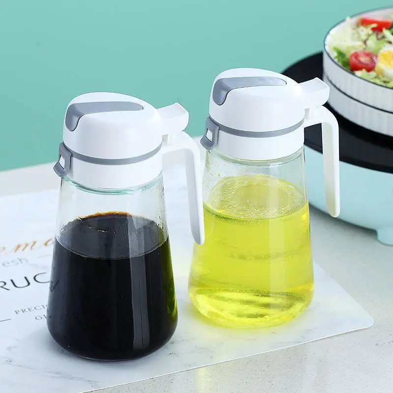 Minimalist Style Household Kitchen Supplies - Glass Oil Kettles
