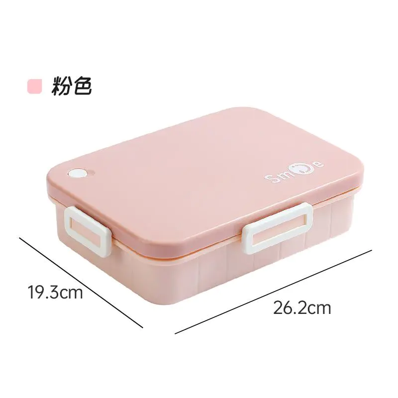 INS Style Convenient Stainless Steel Lunch Box for Office Workers