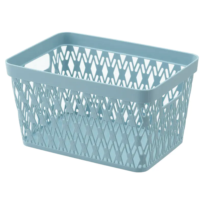 Desktop Cosmetics Sorting Box Storage Basket, Household Kitchen Storage Basket