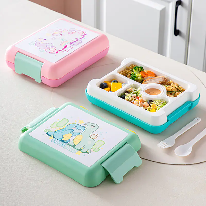 Cartoon Handheld Children's Meal Box
