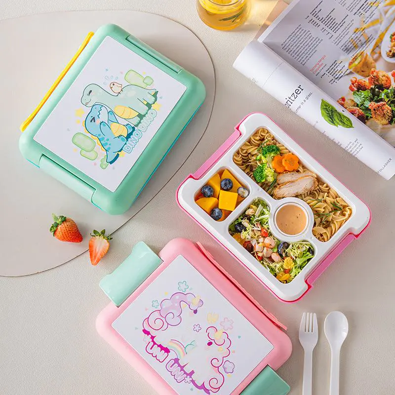 Cartoon Handheld Children's Meal Box