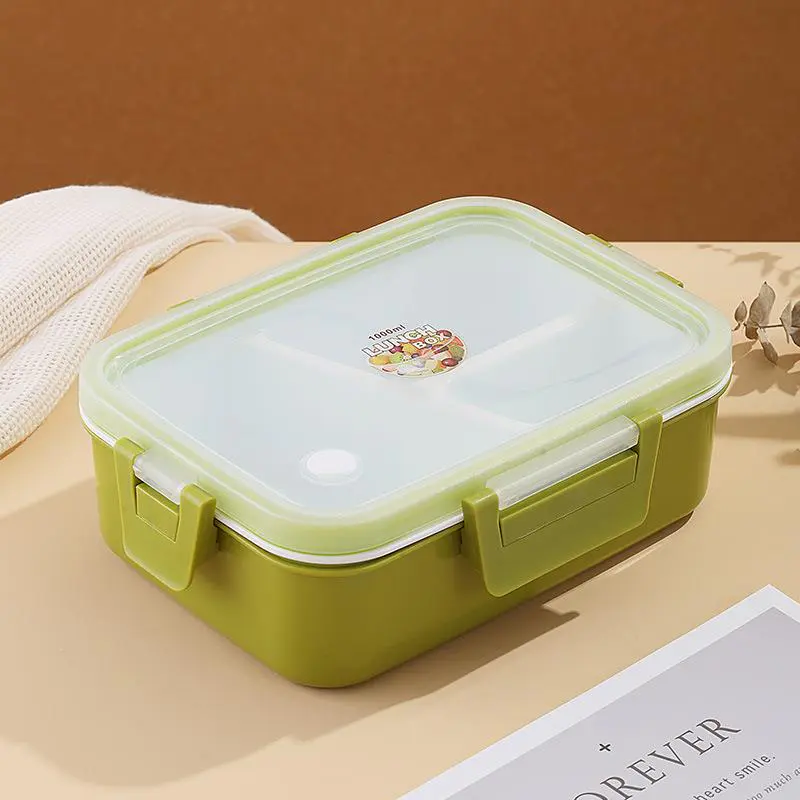 Japanese Style Lunch Box, Multi Compartment Plastic Lunch Box